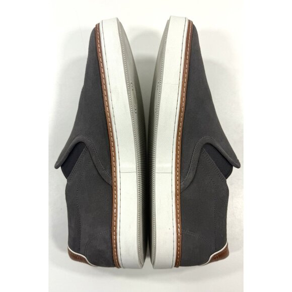 Allen Edmonds Mens Alpha Loafer Size 11.5 D Suede Slip On Sneaker Grey Suede main image 8